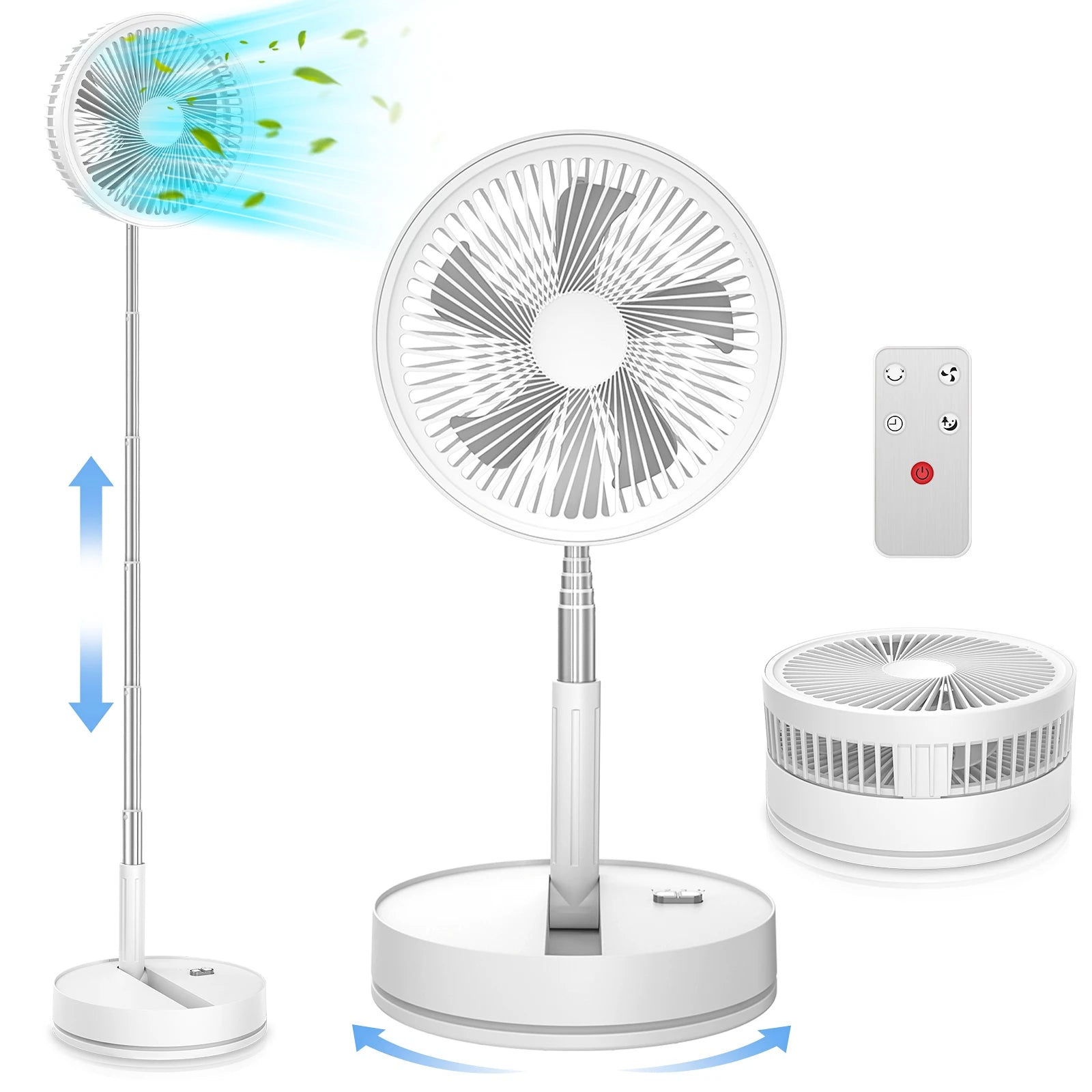 9" Foldable Rechargeable Fan