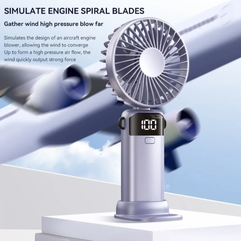 Rechargeable Portable Handheld Fan
