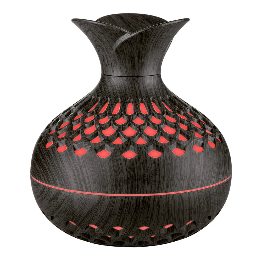 Wood Grain Flower Humidifier