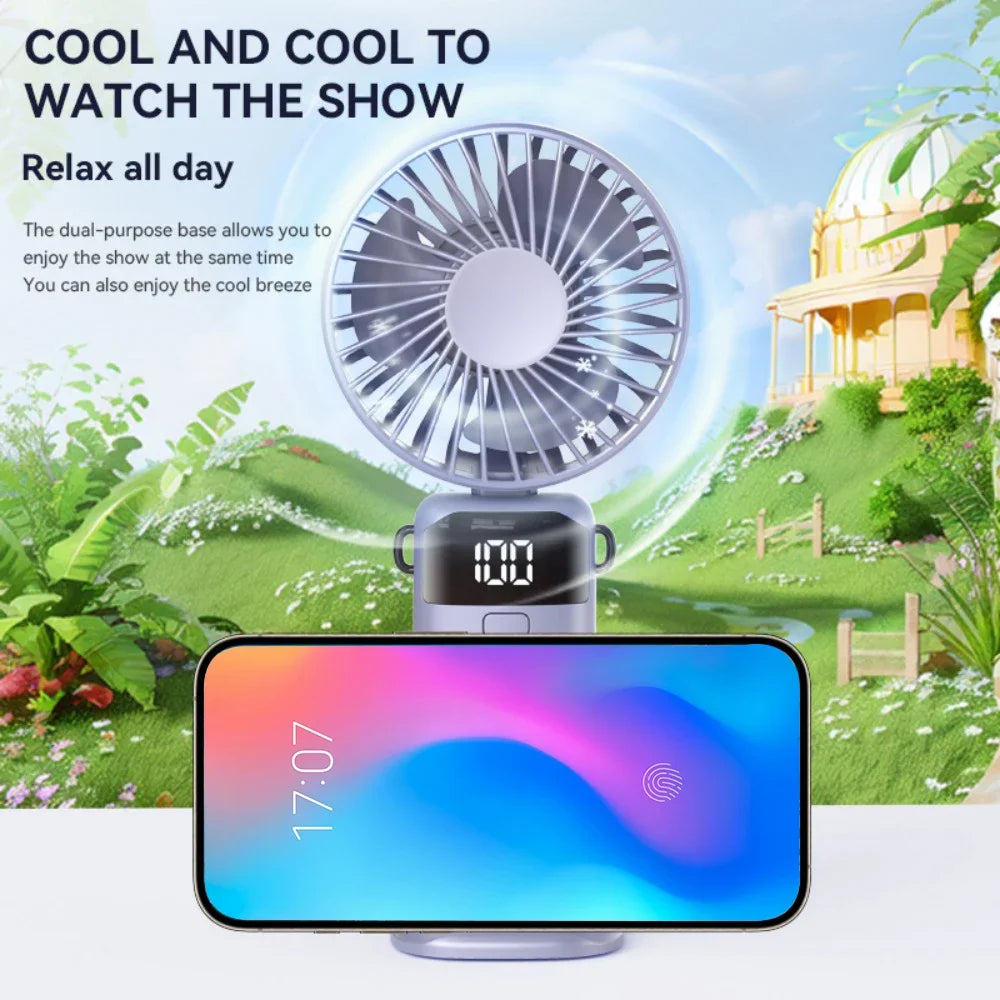 Rechargeable Portable Handheld Fan