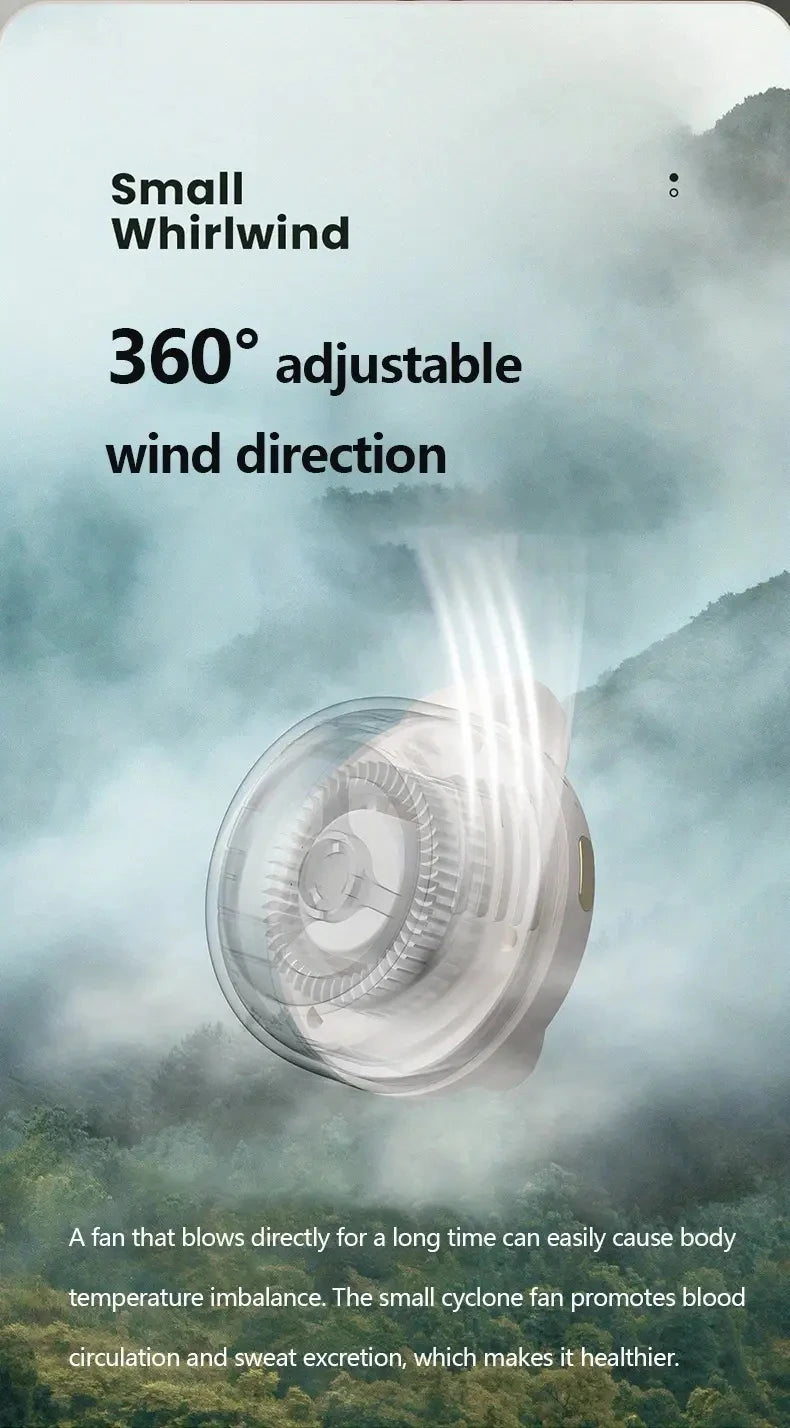 Portable Mini Bladeless Electric Fan